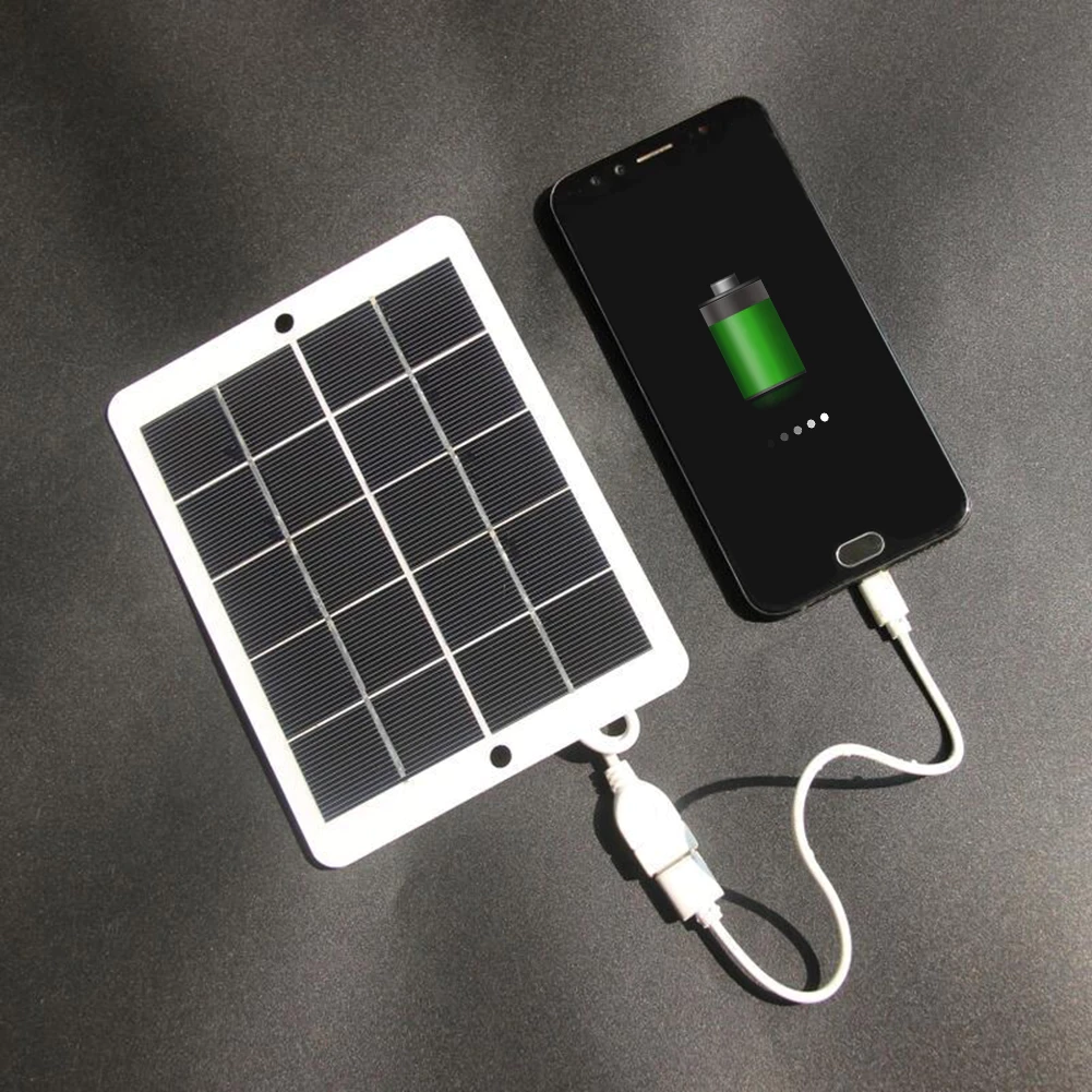 Cargador Solar Portátil con USB - Express Solutions