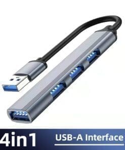 Hub USB 3.0 – 4 en 1