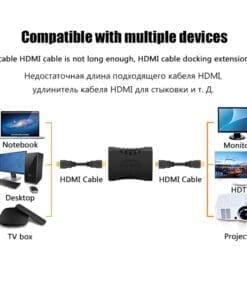 Extensor hembra a hembra HDMI
