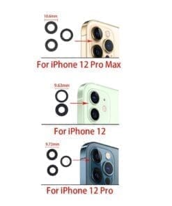 iPhone 12 -Lentes de Cámaras