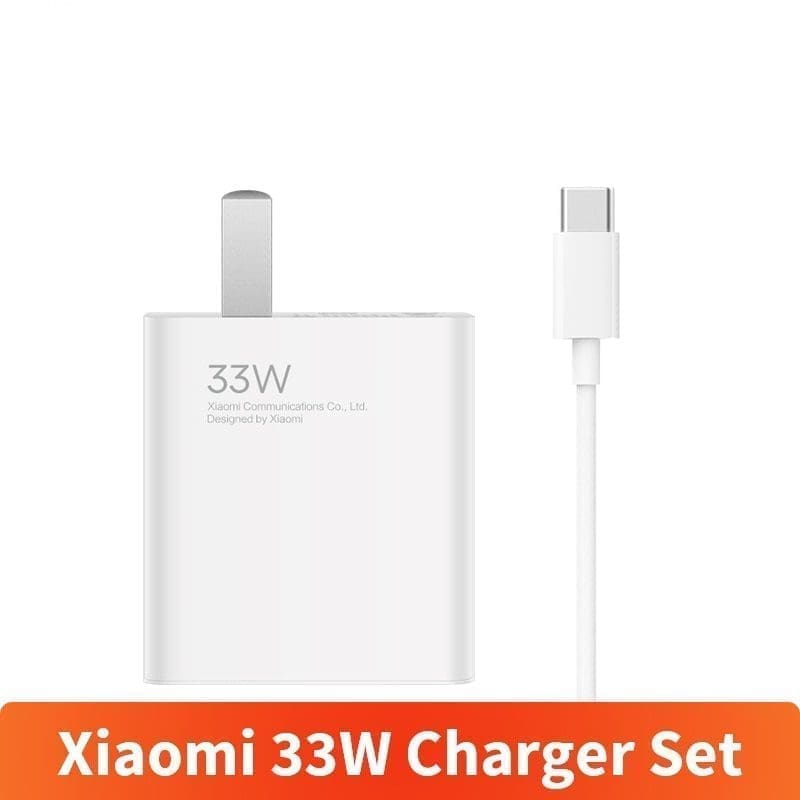 Cargador Xiaomi Carga Rápida 33w Cable Usb-c