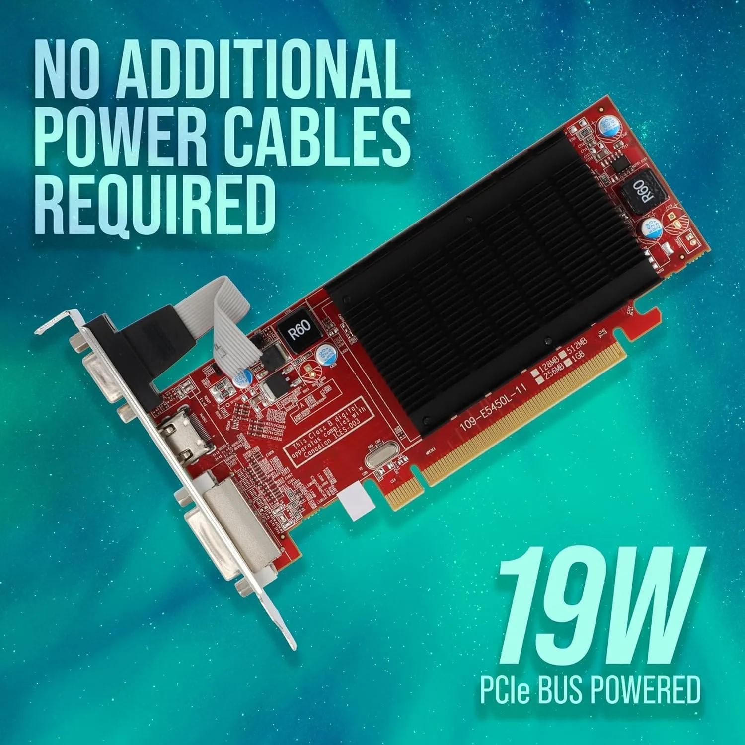 Tarjeta Gráfica 1GB DDR3 Radeon 5450 - Imagen 5
