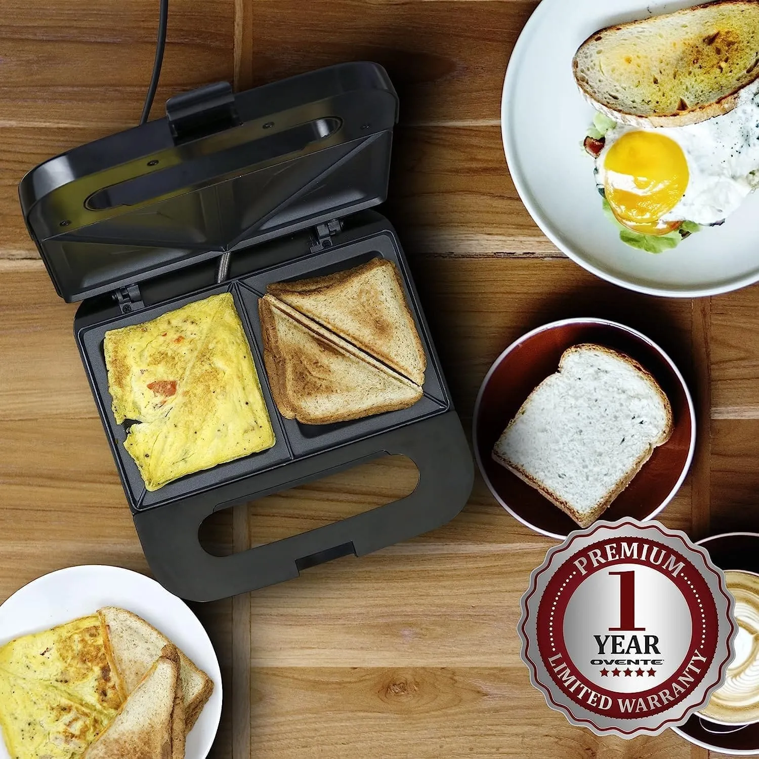 Sandwichera OVENTE 110 Volt - Imagen 8