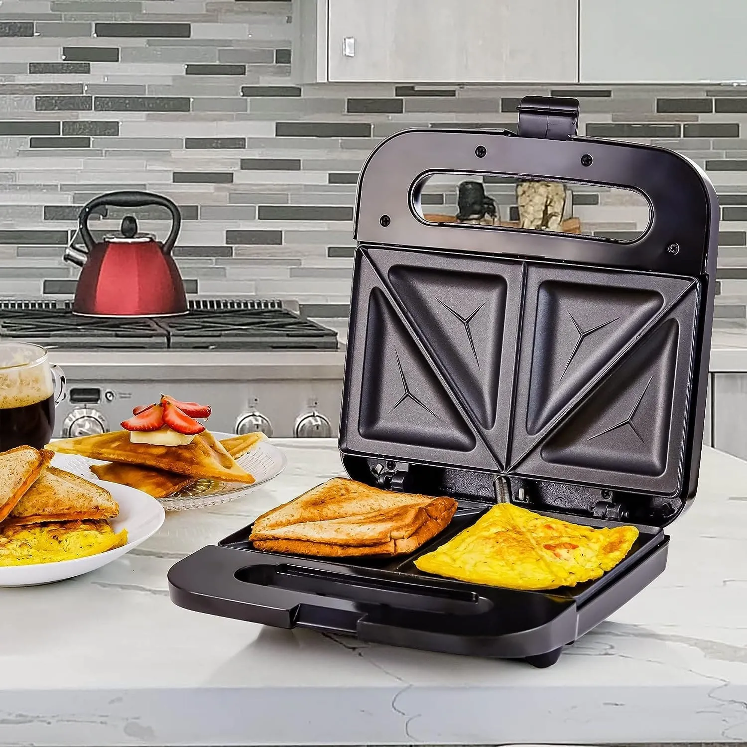 Sandwichera OVENTE 110 Volt - Imagen 9