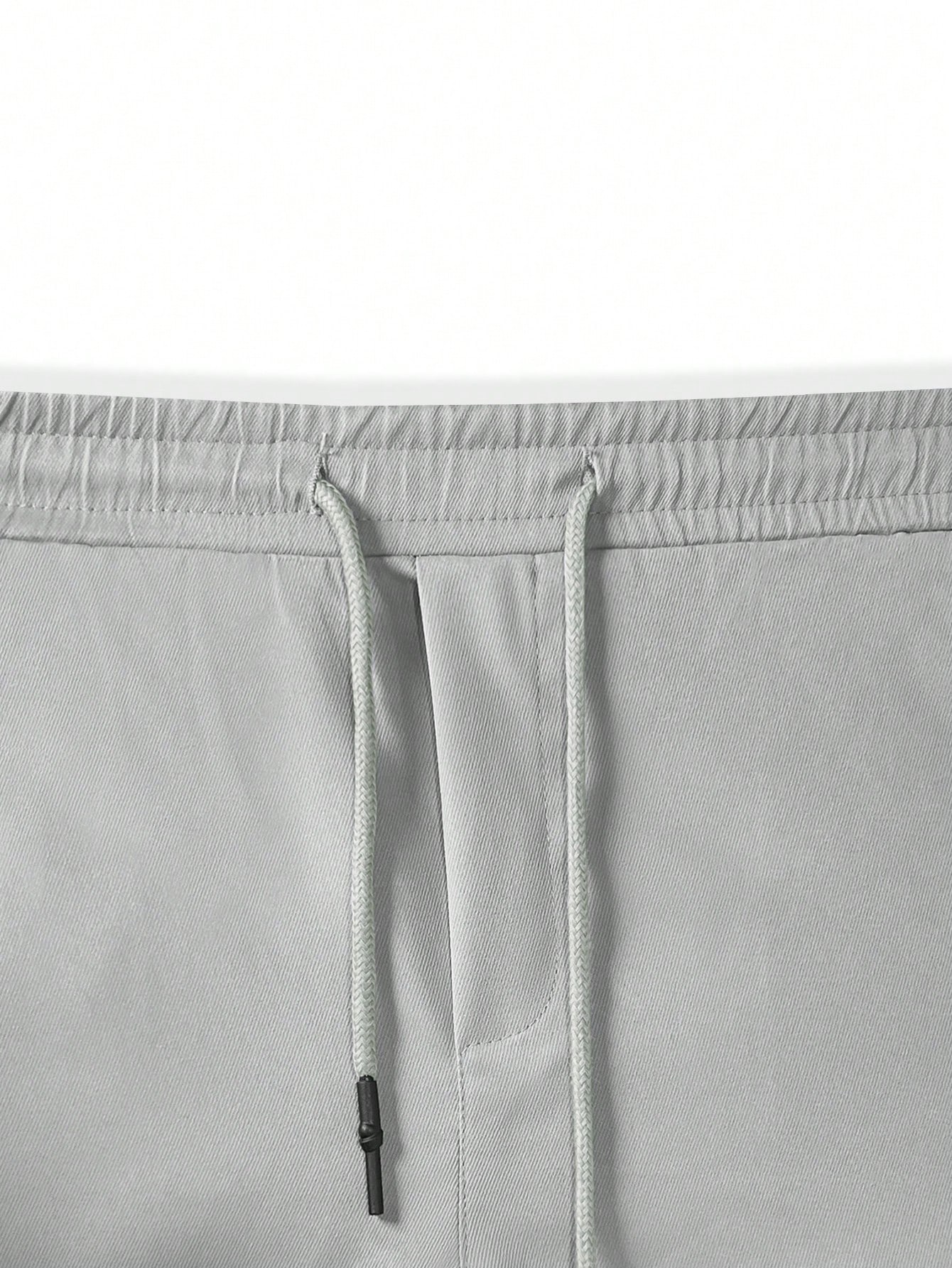 Manfinity Hombres Pantalones deportivos de cintura con cordón con bolsillo  oblicuo, Mode de Mujer