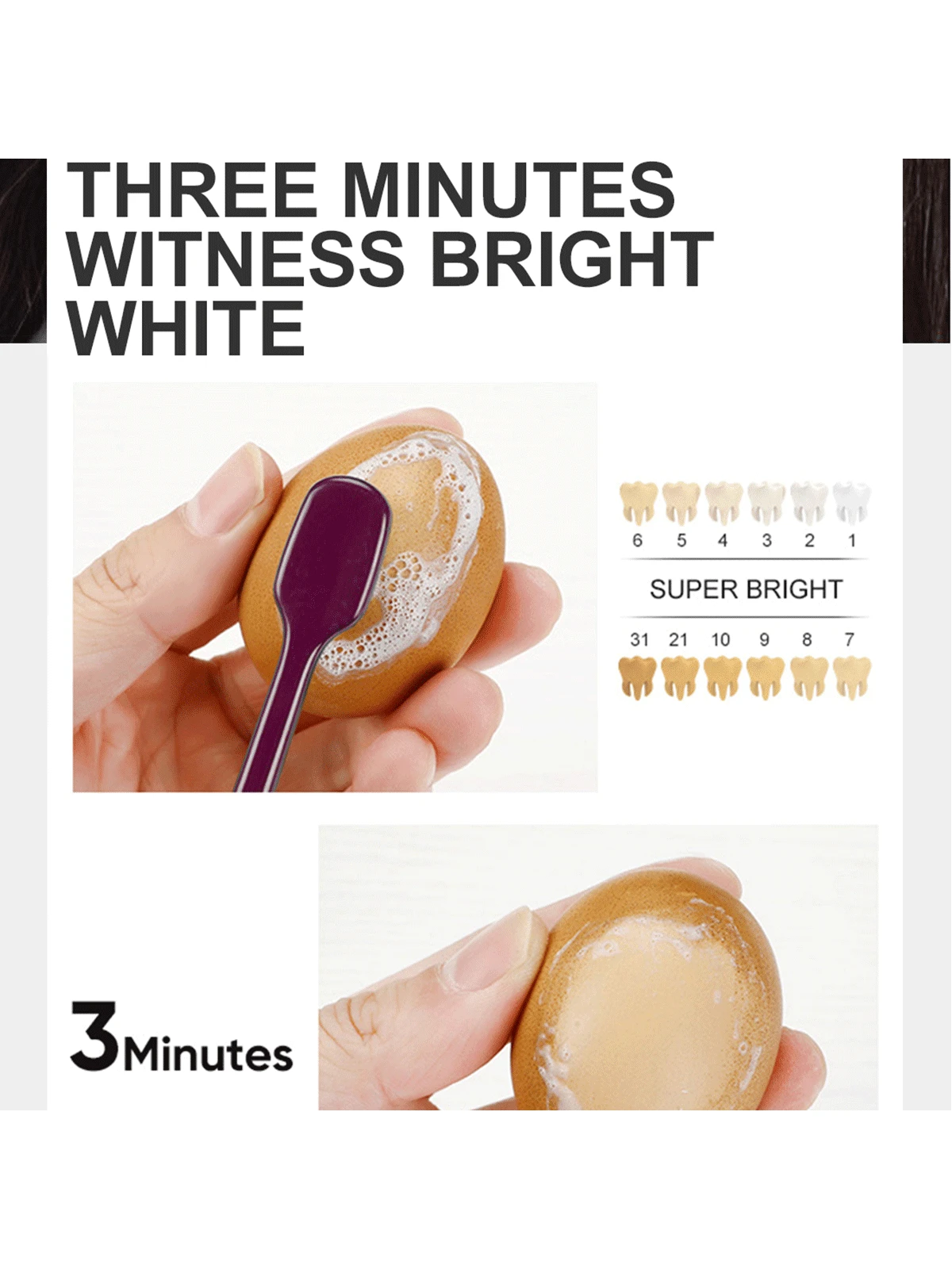 50g Polvo Blanqueador De Dientes Con Esencia De Perlas - Imagen 7