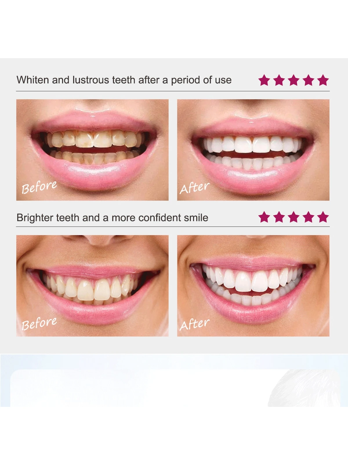 50g Polvo Blanqueador De Dientes Con Esencia De Perlas - Imagen 6