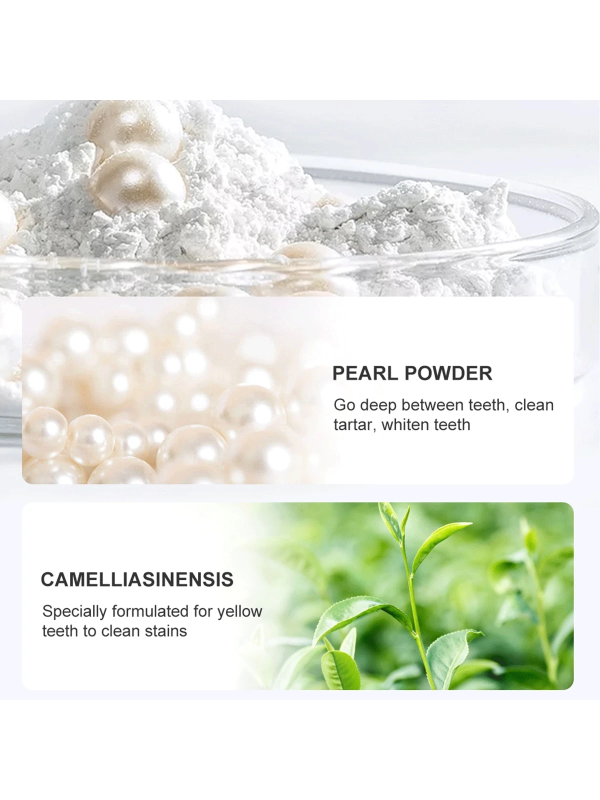 50g Polvo Blanqueador De Dientes Con Esencia De Perlas - Imagen 5
