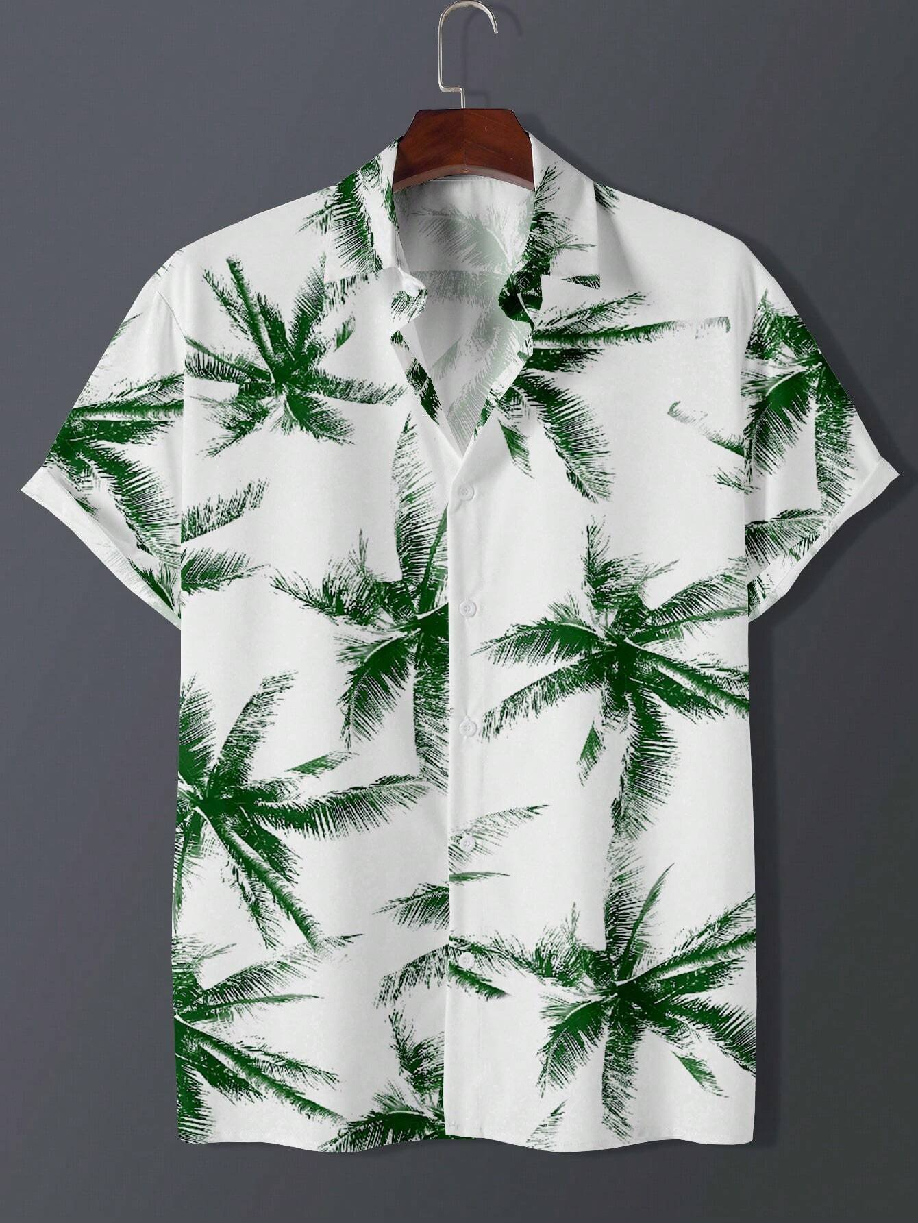 Manfinity_Dauomo_Hombres_Camisa_con_estampado_tropical__SHEIN_USA_main_0 Camisa con estampado tropical - Imagen 1