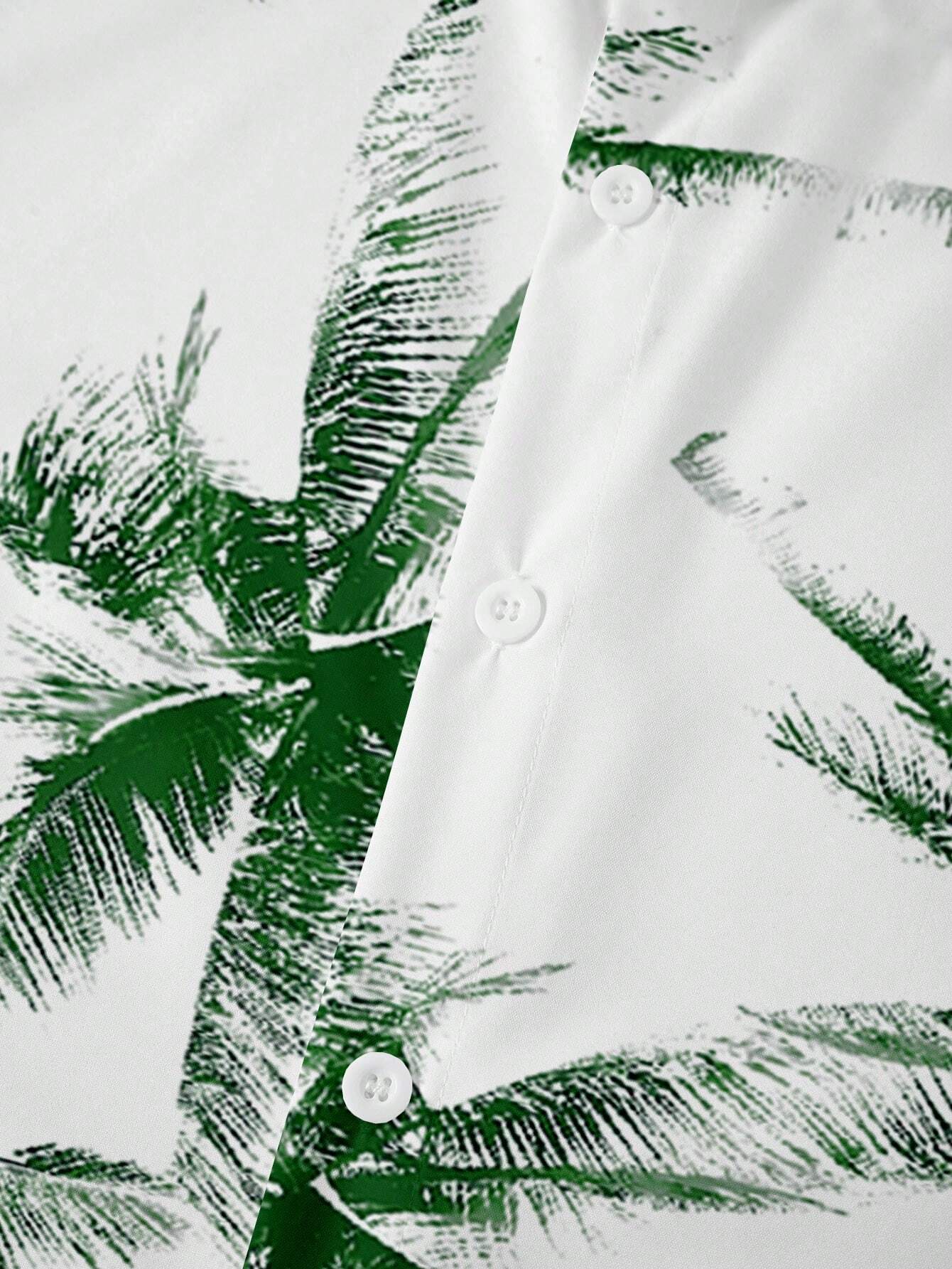 Camisa con estampado tropical - Imagen 5