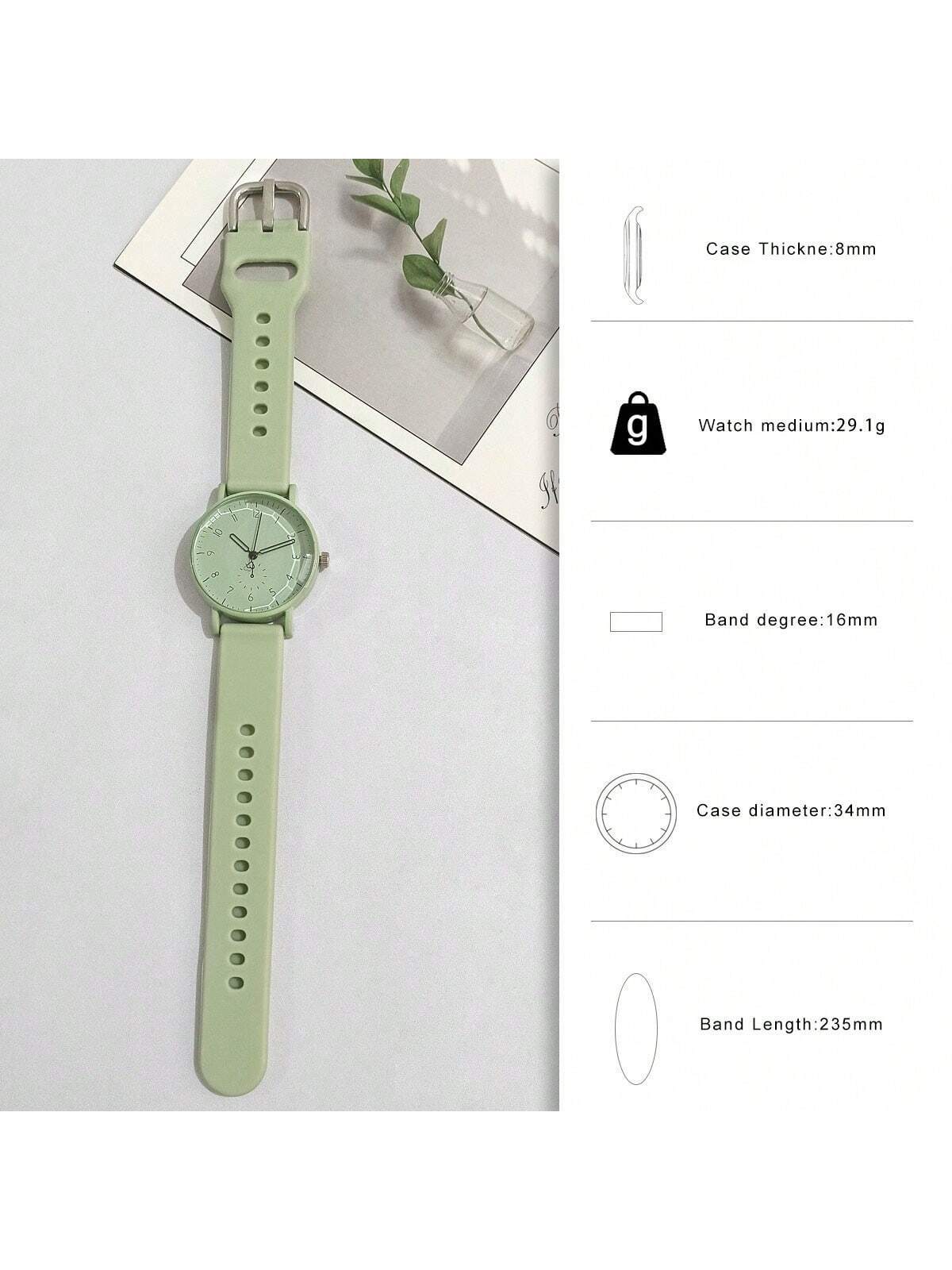 Reloj De Pulsera Quartz Elegante Y Fresco De Moda Para Mujeres - Imagen 3