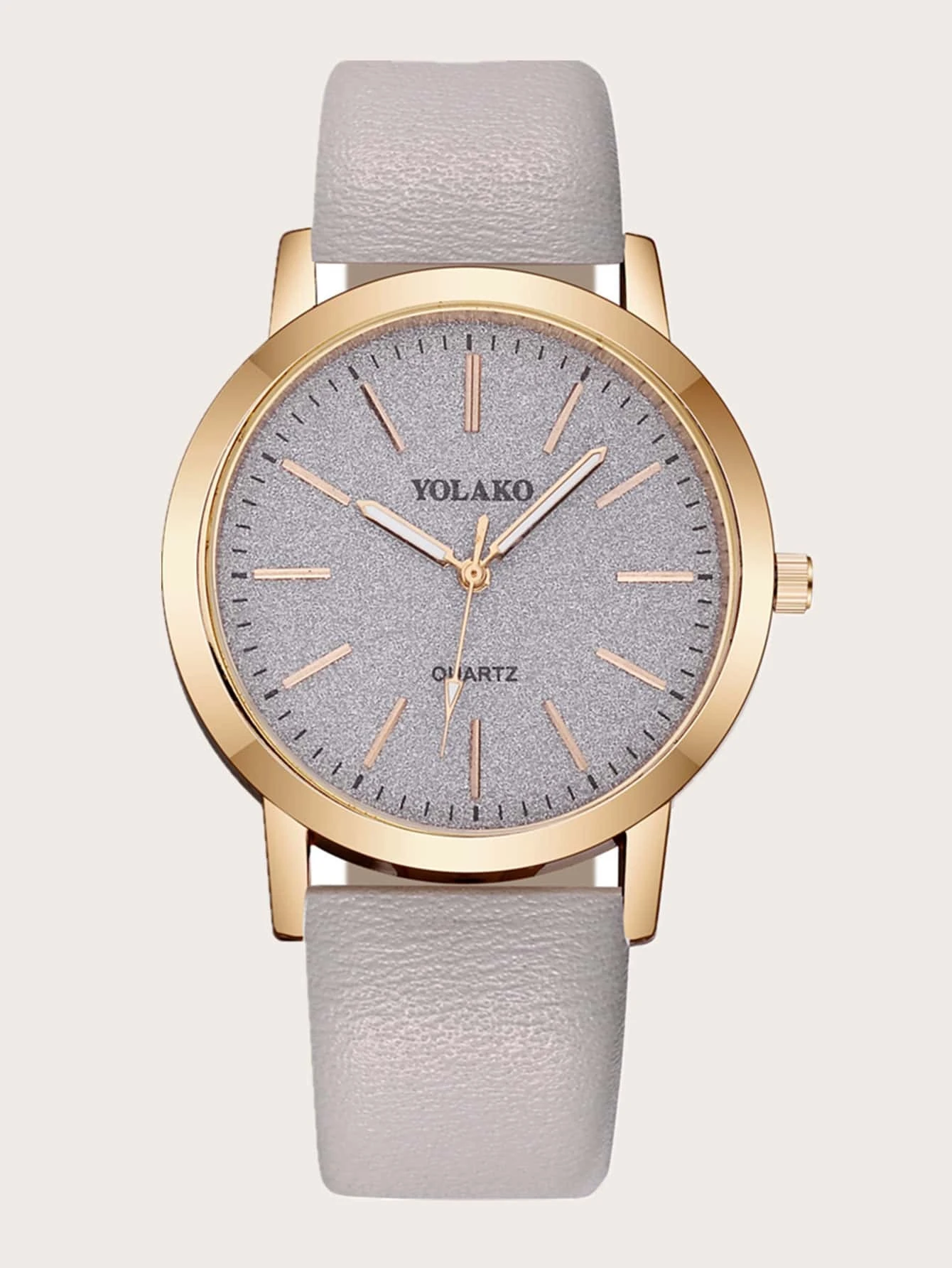 Reloj de mujer clásico de moda de piel sintética, reloj de cuarzo casual con esfera de cielo estrellado - Imagen 2