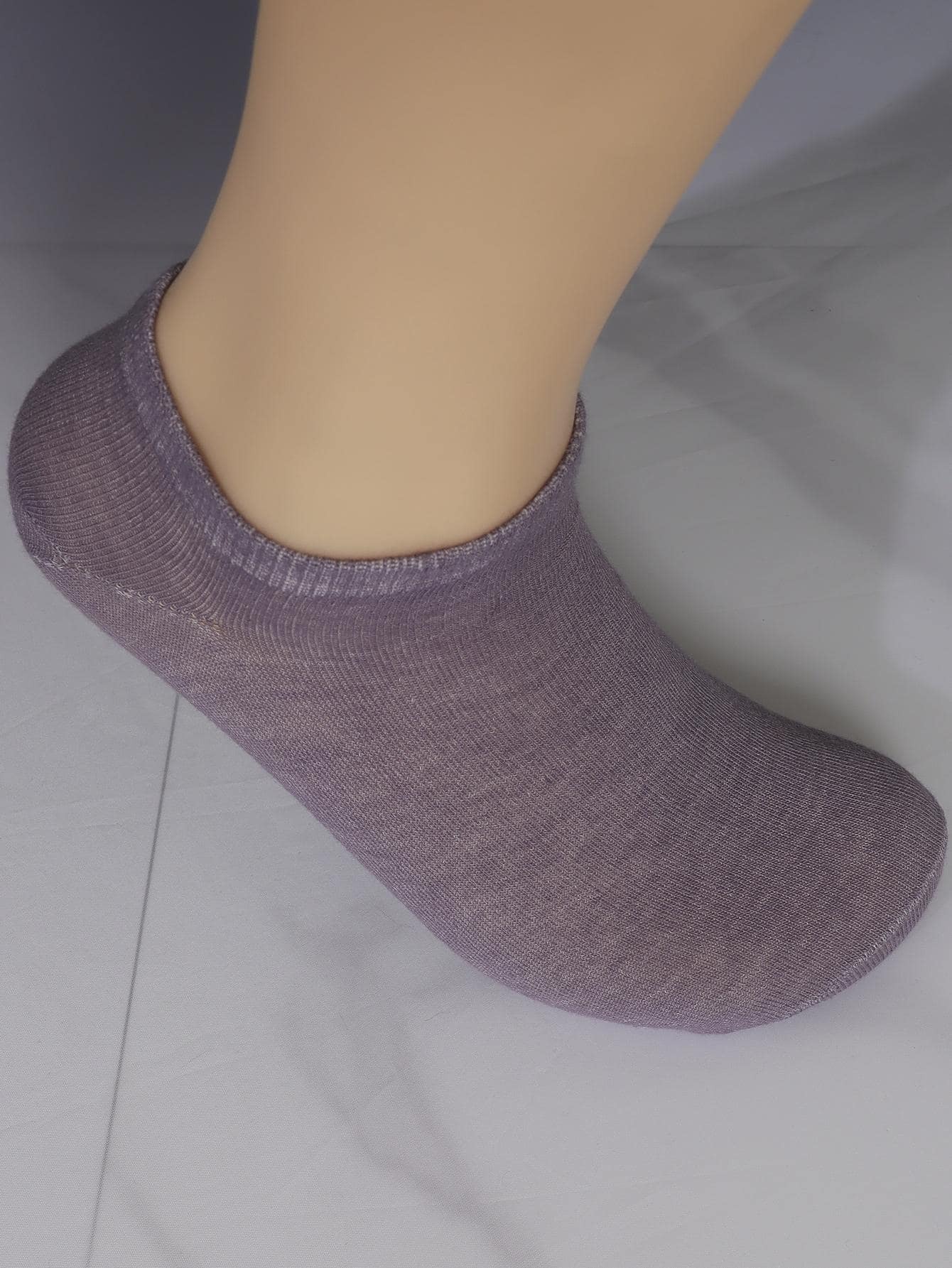 Calcetines tobilleros unicolor (Paq de 10) - Imagen 3