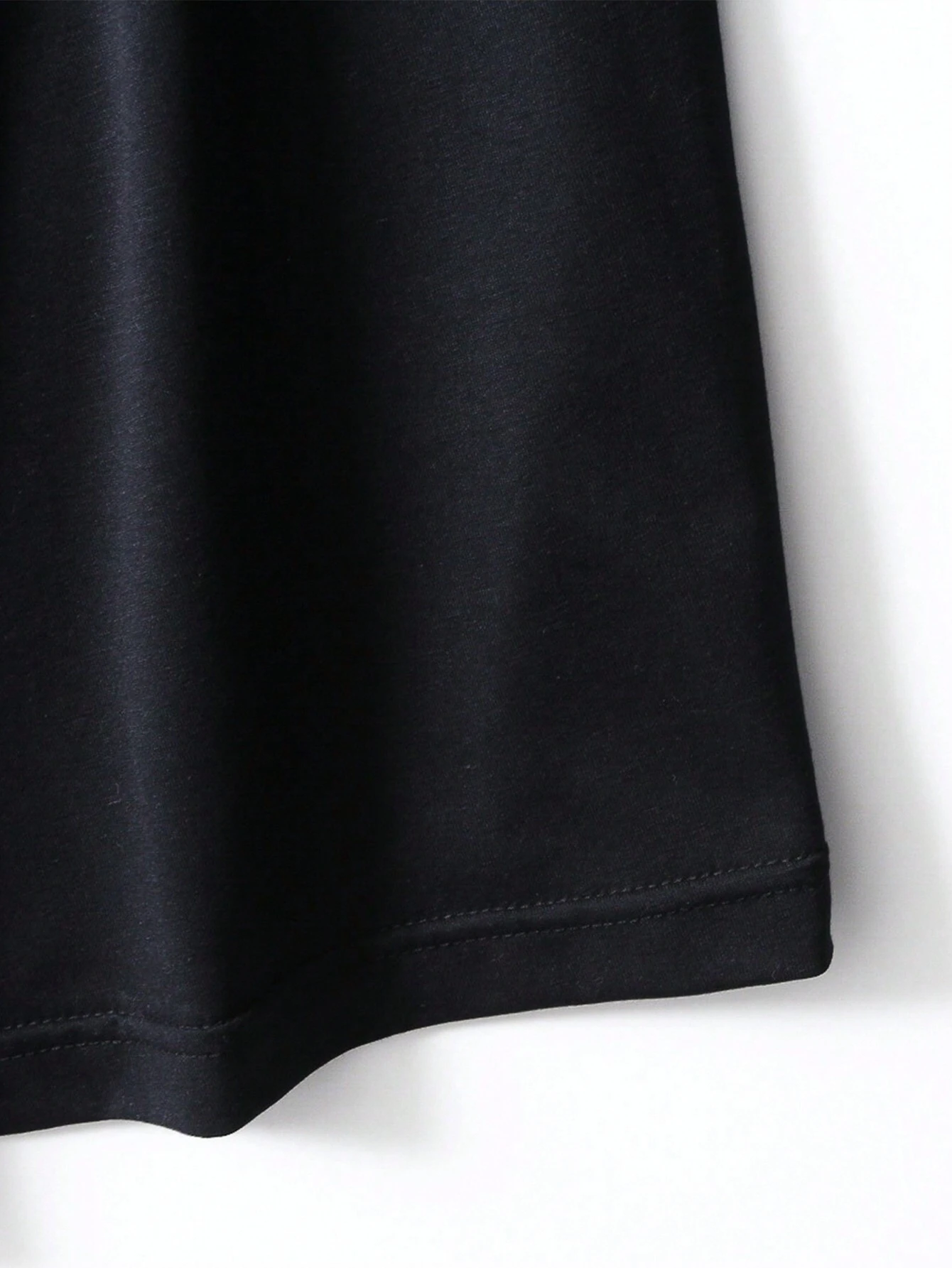Camiseta Casual De Manga Corta Para Hombre Con Estampado De Texto Y Cuello Redondo - Imagen 2
