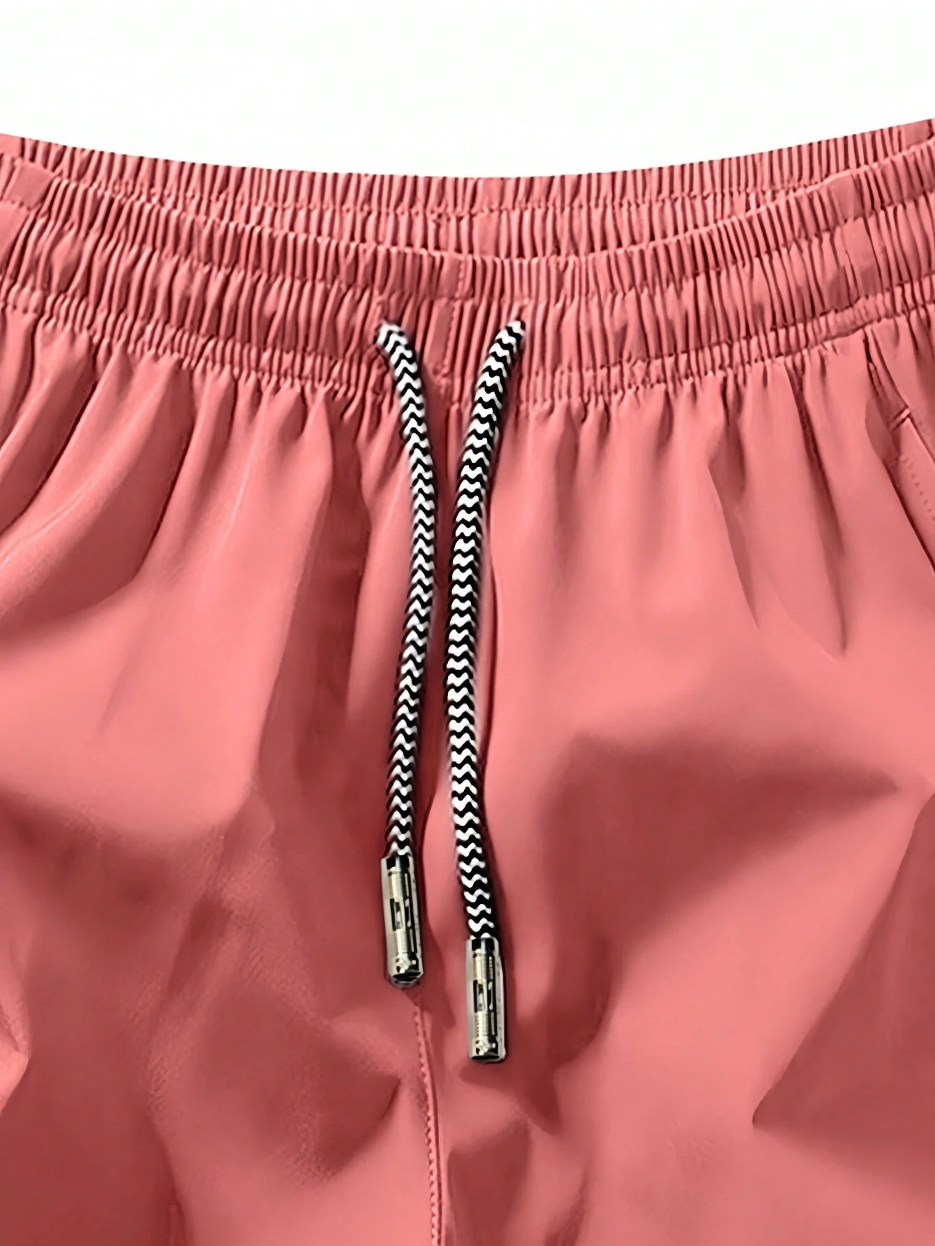 Pantalones cortos deportivos 3/4 para hombre con bolsillo con cremallera anti-pérdida - Imagen 5