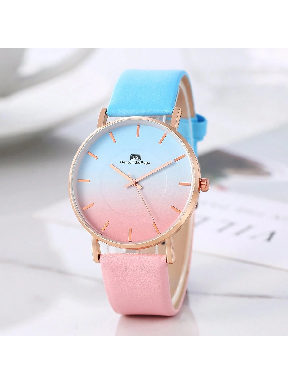 Reloj_Sencillo_De_Doce_Clavos_De_Doble_Color_Para_Mujeres__SHEIN_USA_main_0 (1) Reloj Sencillo De Doce Clavos De Doble Color Para Mujeres - Imagen 1