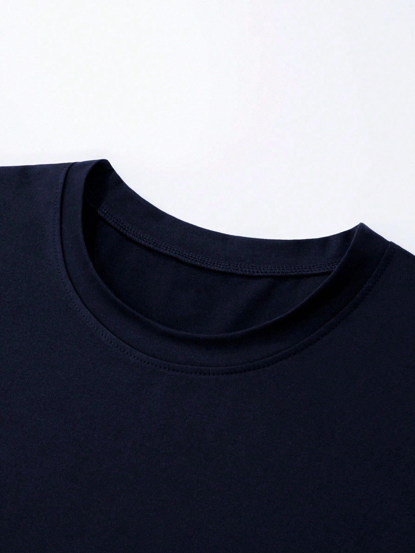 Camiseta casual de cuello redondo con estampado de pájaro para hombre - Imagen 4