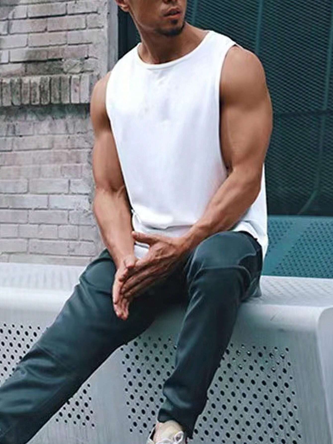 Camiseta de tirantes para hombre - Imagen 1