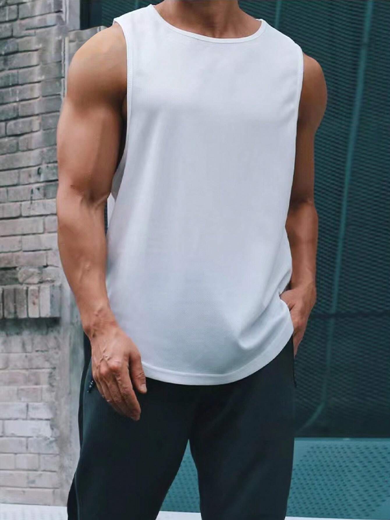 Camiseta de tirantes para hombre - Imagen 2