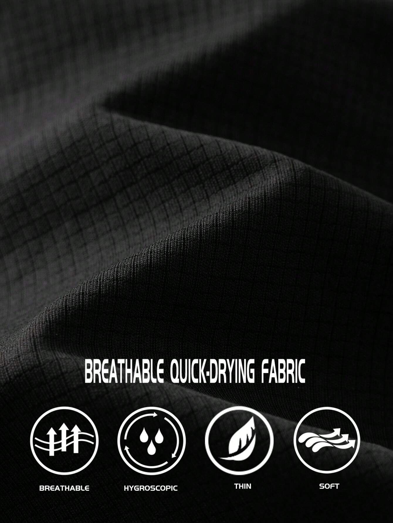 Ropa deportiva para hombre, camiseta ultra fina - Imagen 5
