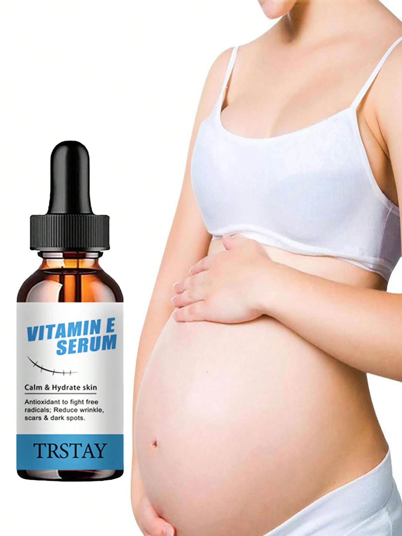 Esencia para eliminar estrías, esencia corporal de nutrición profunda para reparar cicatrices - Imagen 9