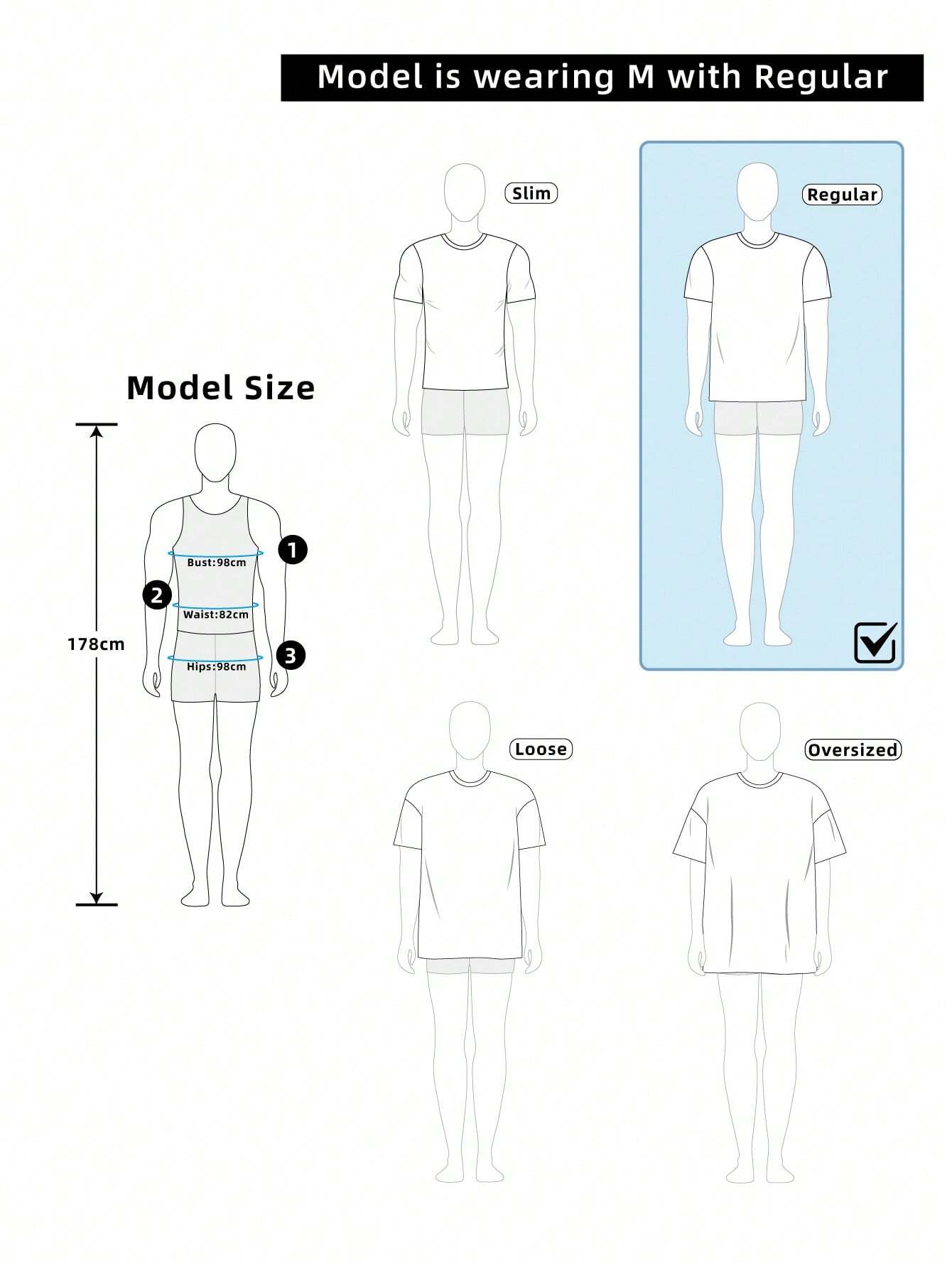 Camiseta casual de manga corta de unicolor para hombre - Imagen 7