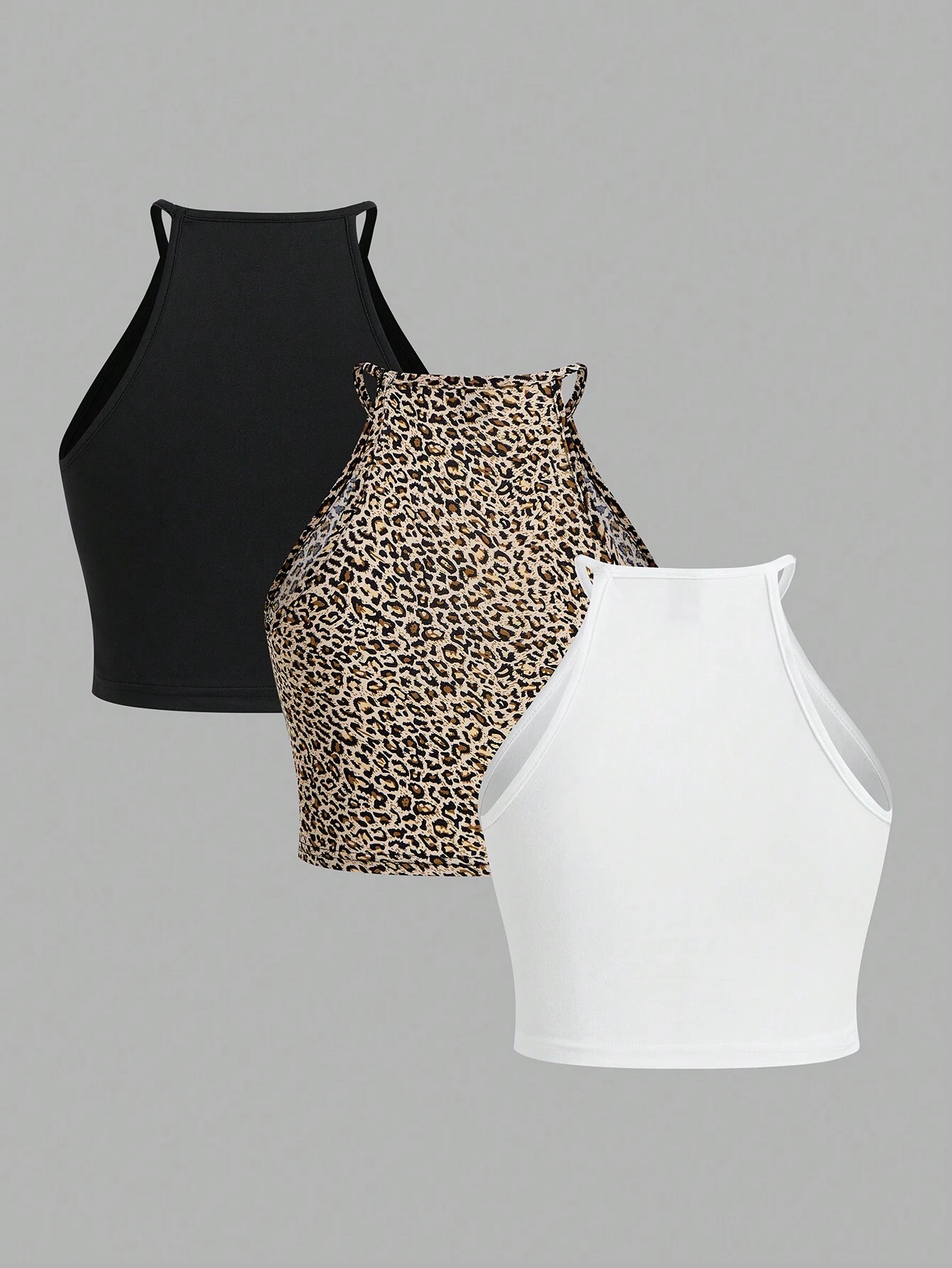 3 piezas Camisetas sin mangas casuales - Imagen 2