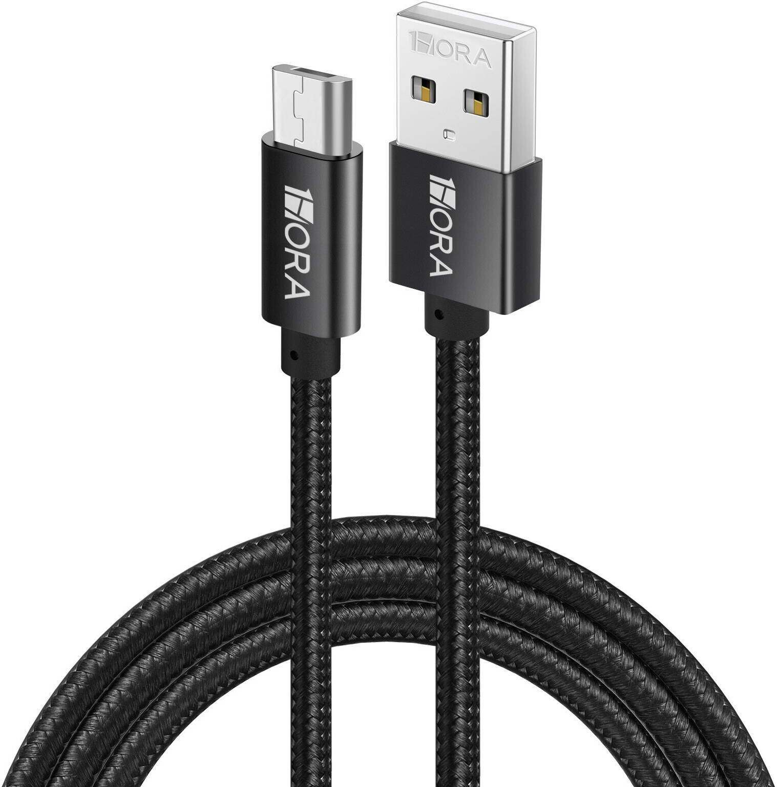 40a64afd4d0e491aea2f099c88c47b36-hi 1Hora - Cable Trenzado Micro USB CAB248 - Imagen 1
