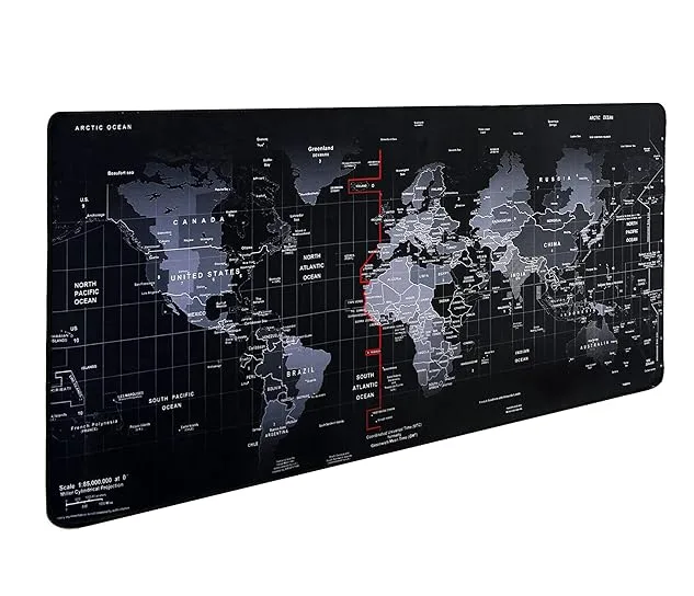 81KBVeemCxL._AC_SX569_ Alfombrilla Gaming Grande - 31.5x11.8", Antideslizante e Impermeable, Bordes Cosidos - Imagen 1