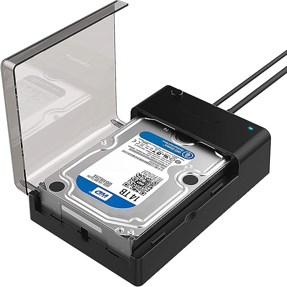 81Y8qIYM2eL._AC_SX569_.jpg Estación de acoplamiento Sabrent USB 3.0 a SATA para HDD/SSD 2.5/3.5" - Imagen 1