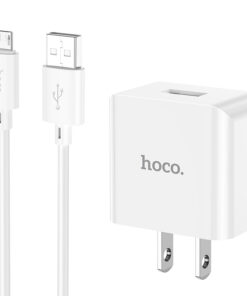 Hoco – Set de Cargador C106 con Puerto Único (Micro USB)
