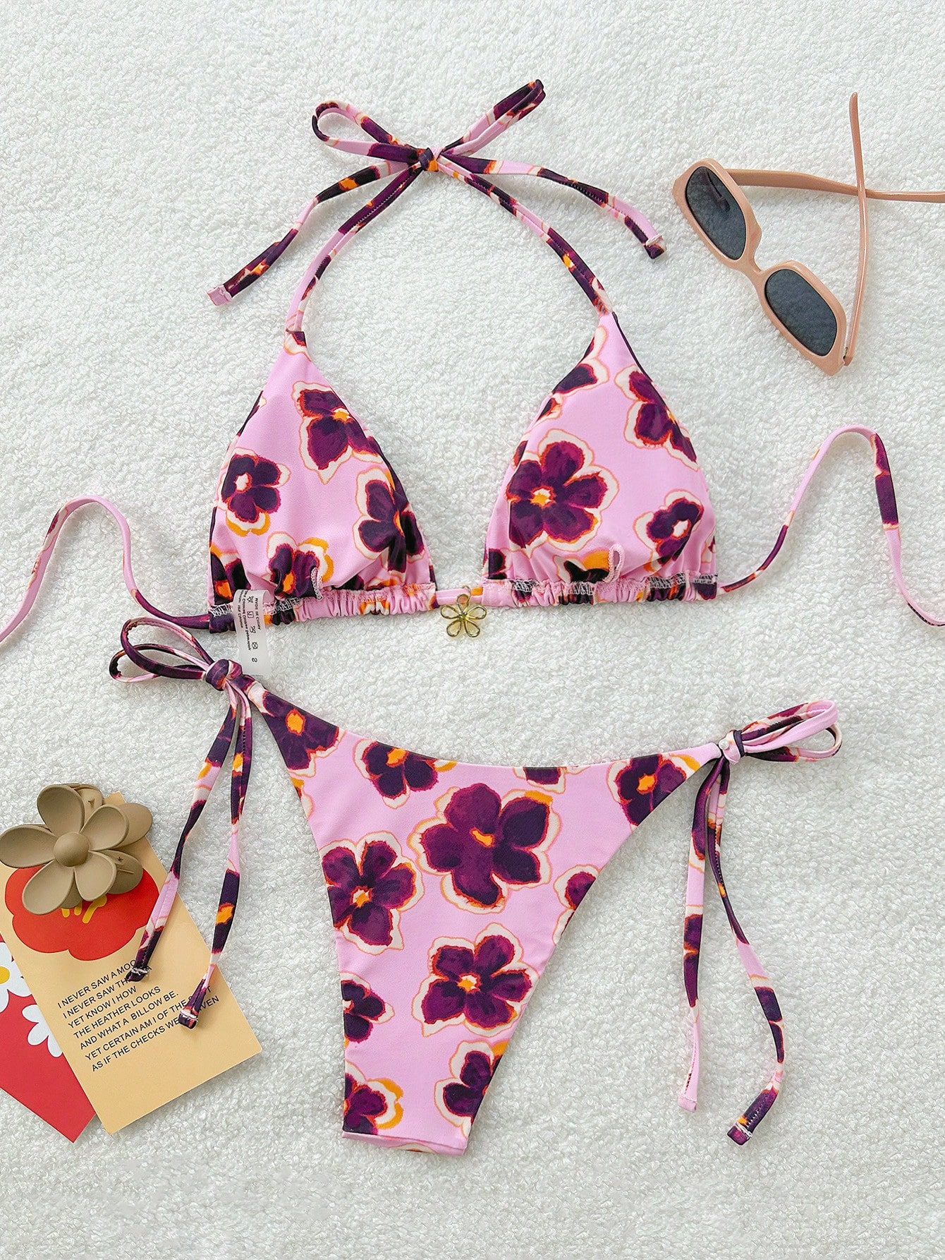 Soleia_Set_de_2_piezas_de_bikini_con_estampado_floral_y_nudo_para_vacaciones_para_playa_de_verano_main_1 Soleia Set de 2 piezas de bikini con estampado floral y nudo, para vacaciones, para playa de verano - Imagen 1