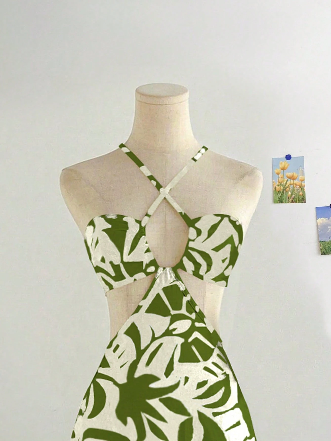 Soleia Vestido de verano de vacaciones de playa, tropical, resort, con cordones y espalda descubierta para mujer - Imagen 6