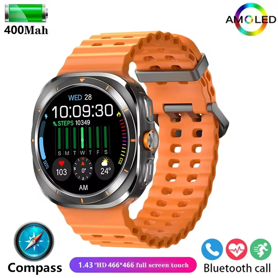 2 W7 Smart Watch Ultra 466*466 HD - Imagen 1