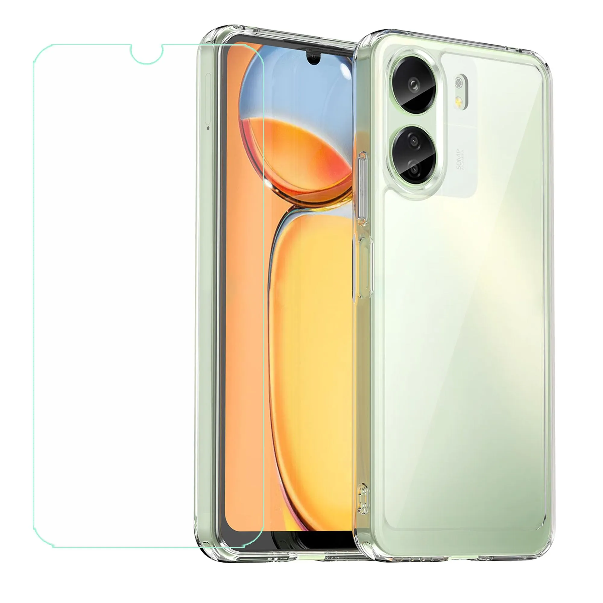 Version 1.0.0 Mica Redmi 13C - Cristal Templado - Imagen 1