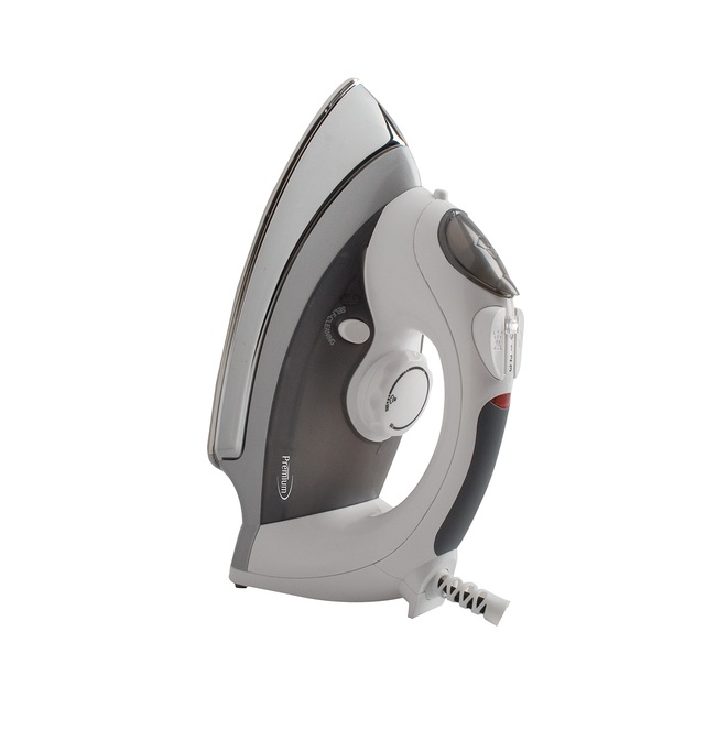 435ecc43-1c51-4d29-b464-1b673a5996d9-1.jpg Plancha a Vapor y en Seco Premium Levella 1200W Deluxe con Autolimpieza y Golpe de Vapor – Gris - Imagen 1