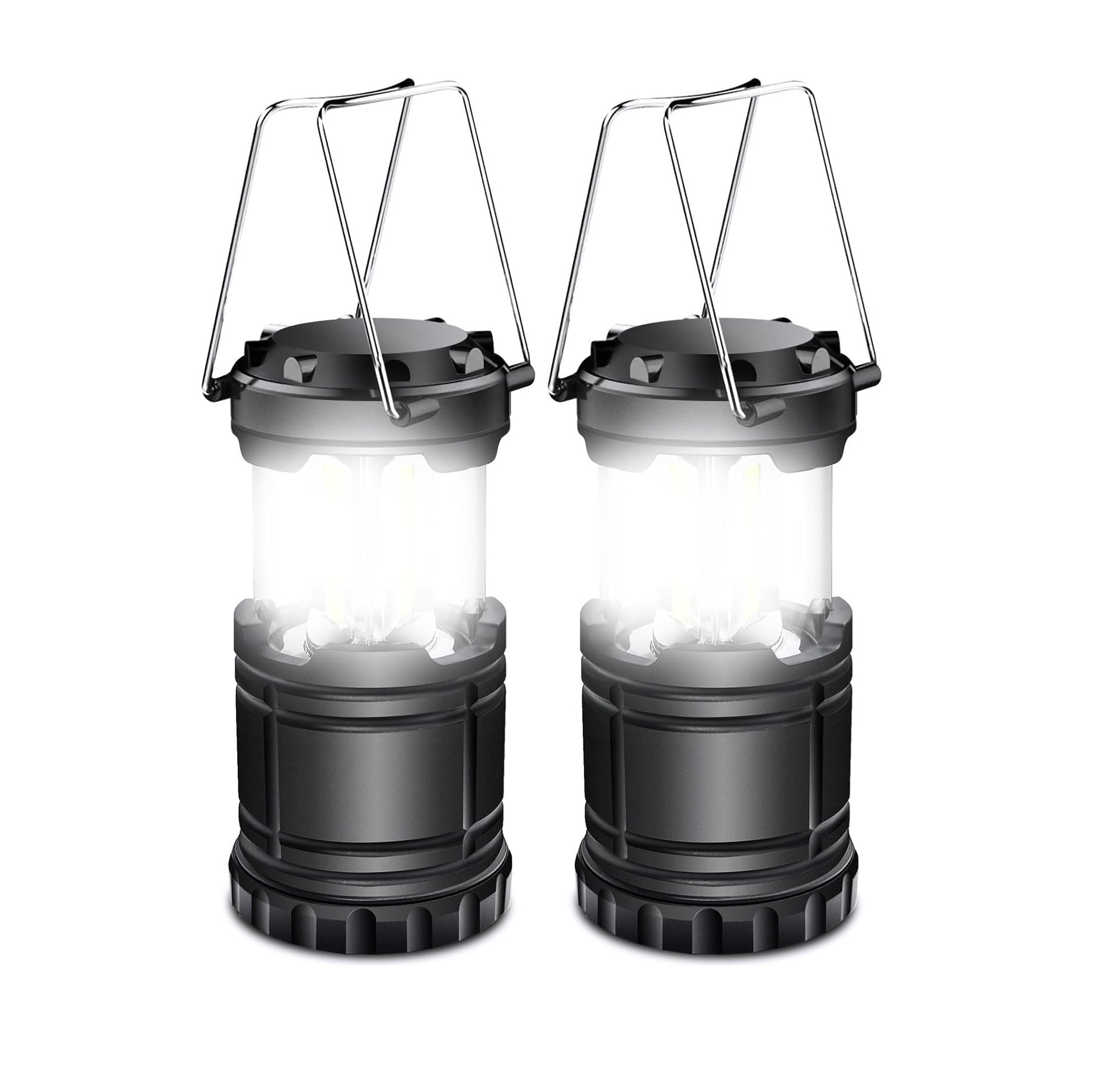61XIYEc6RoL._AC_SL1500_.jpg EXTRASTAR Pack de 2 Linternas LED Portátiles a Batería para Camping y Emergencias - Imagen 1