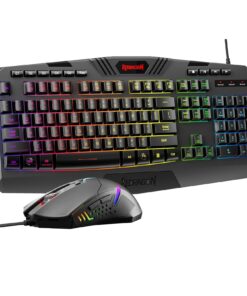 Combo Gaming Redragon S101 Teclado + Mouse RGB USB con Reposamuñecas