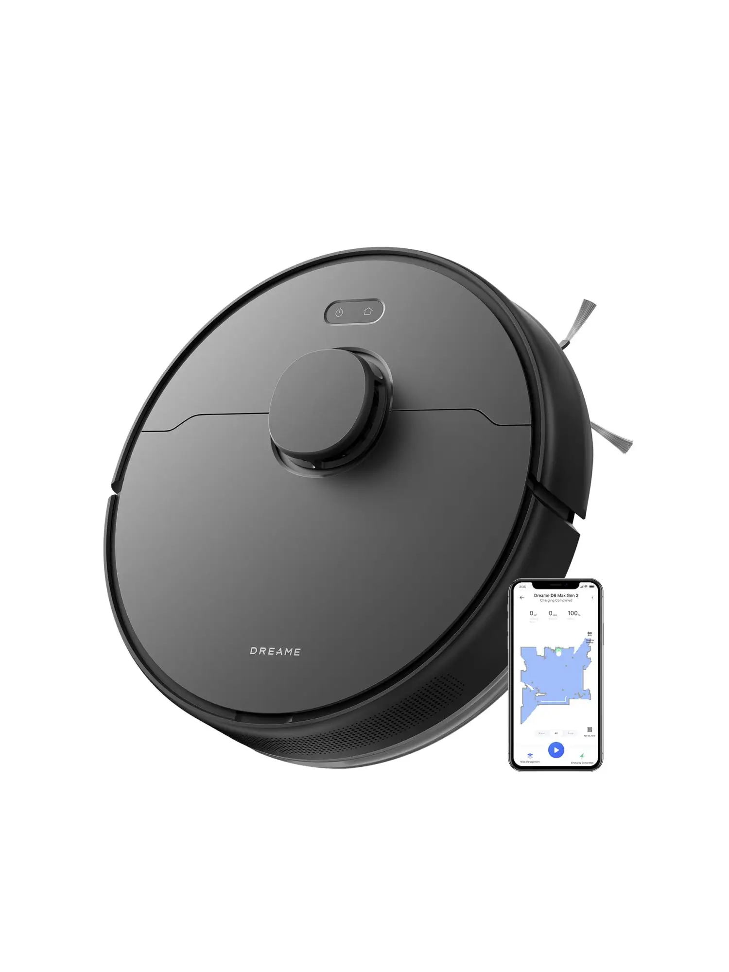 610A7KWtFHL.webp DREAME D9 Max Gen 2 Robot aspirador y fregona, navegación LDS, fuerte potencia de succión de 6000 Pa - Imagen 1