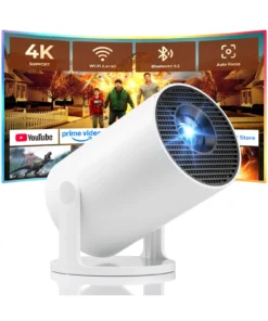 Proyector portátil ClokoWe HY300 PRO+ con WiFi, Bluetooth