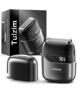 Afeitadora eléctrica Tulzim TXD-090 de láminas, inalámbrica, con 3 cuchillas flotantes e IPX7
