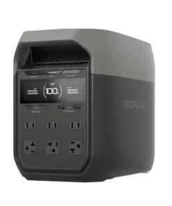 EcoFlow DELTA 3 – 1024Wh Estación de Energía Portátil 1800W AC (3600W Pico) | Carga Total en 56 Min